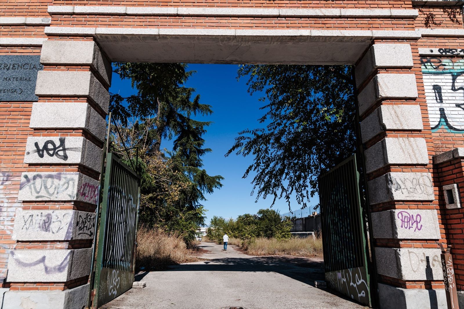 Terrenos donde se van a construir viviendas en el barrio de Campamento