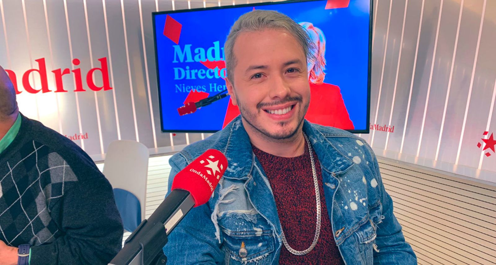 El cantante colombiano Mauricio Rivera