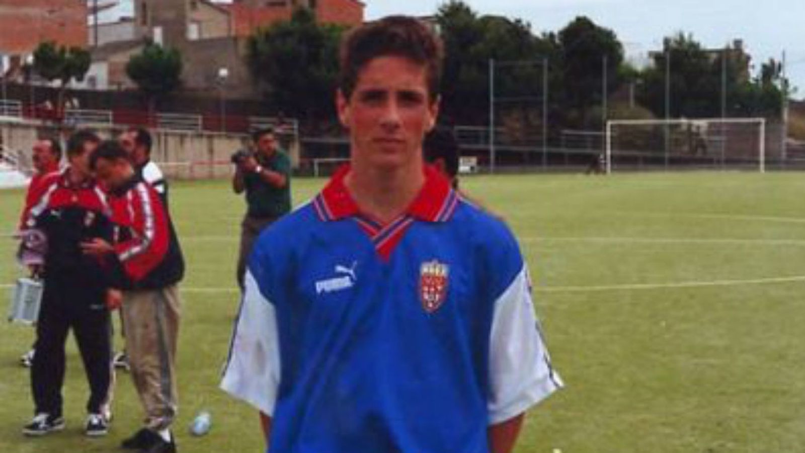 Fernando Torres, con la camiseta de la selección madrileña