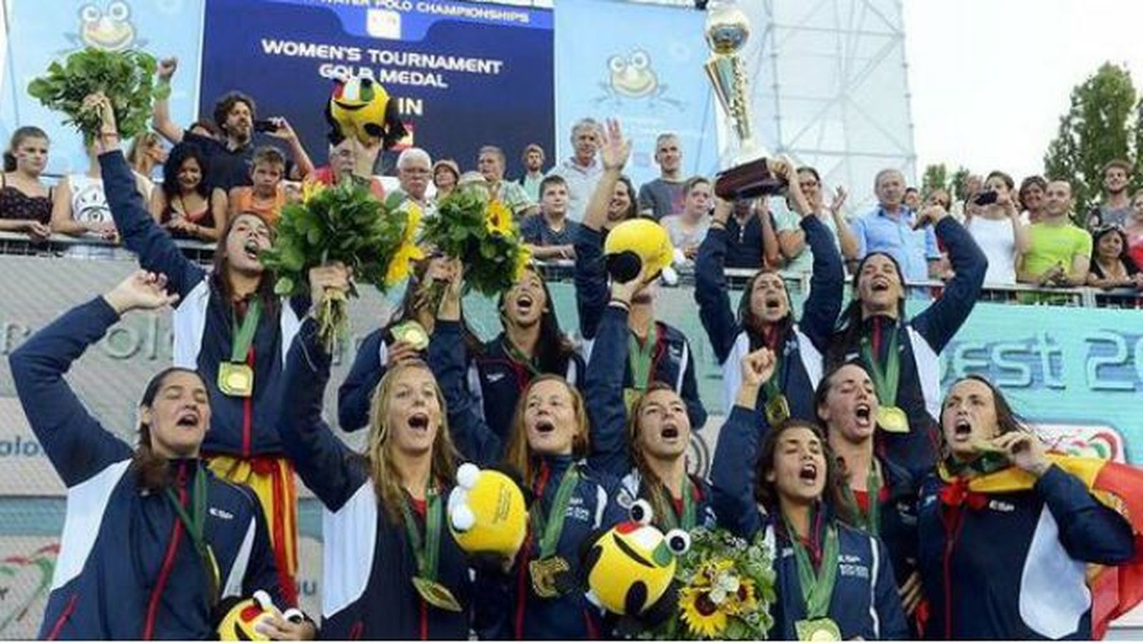 10-5. Las chicas de Waterpolo, campeonas de Europa