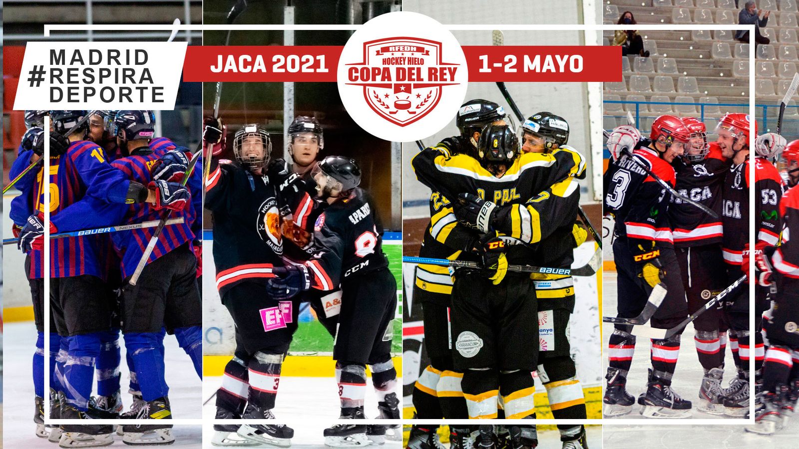 Cartel de la Copa del Rey de hockey hielo
