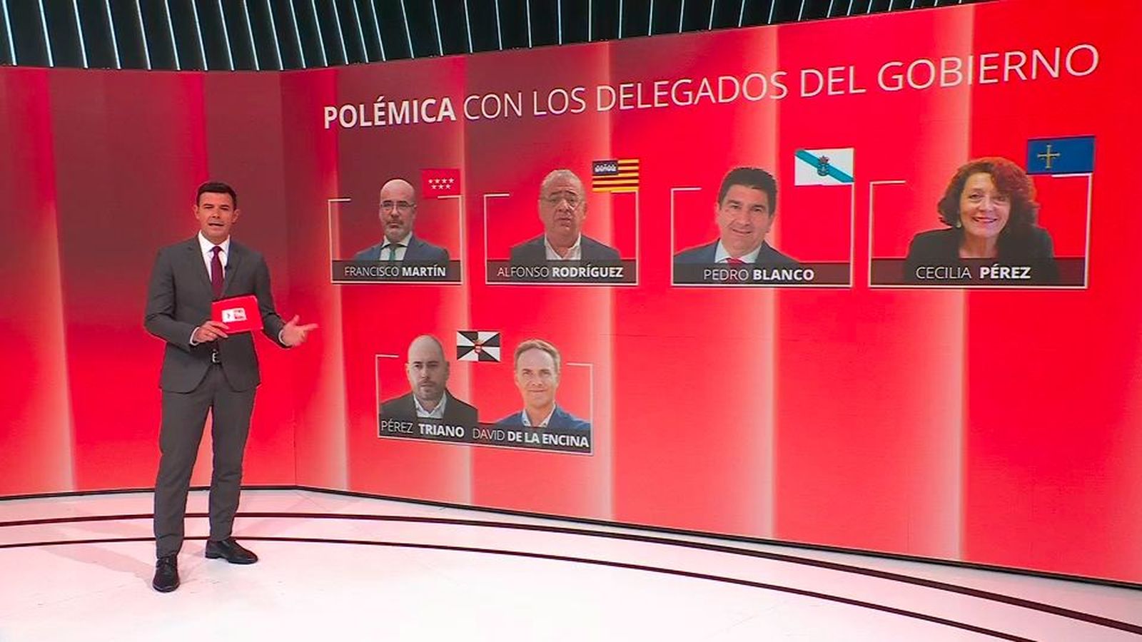 Delegados de Gobierno en el centro de la polémica: Madrid, La Coruña, Avilés, Baleares, Ceuta, Valencia....