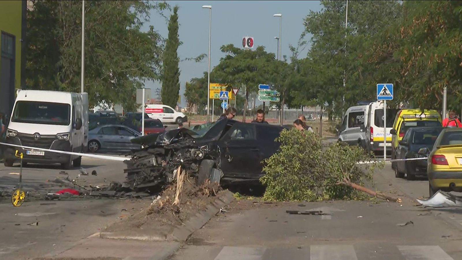 Accidente en Vilaverde