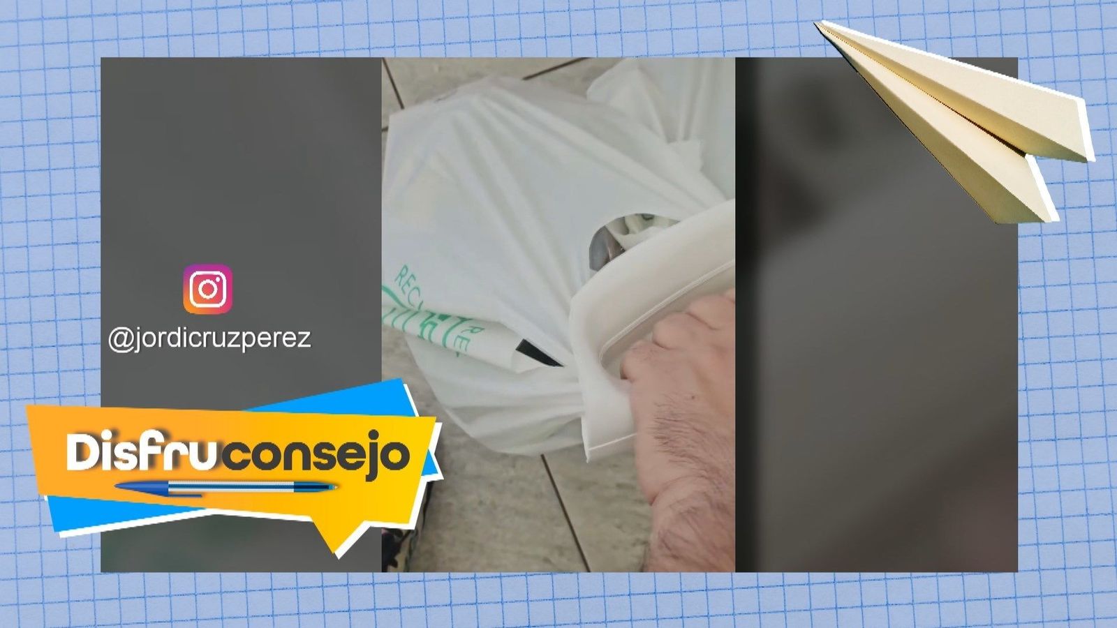 ¿Cómo evitar las marcas en las manos de la bolsa de la compra?