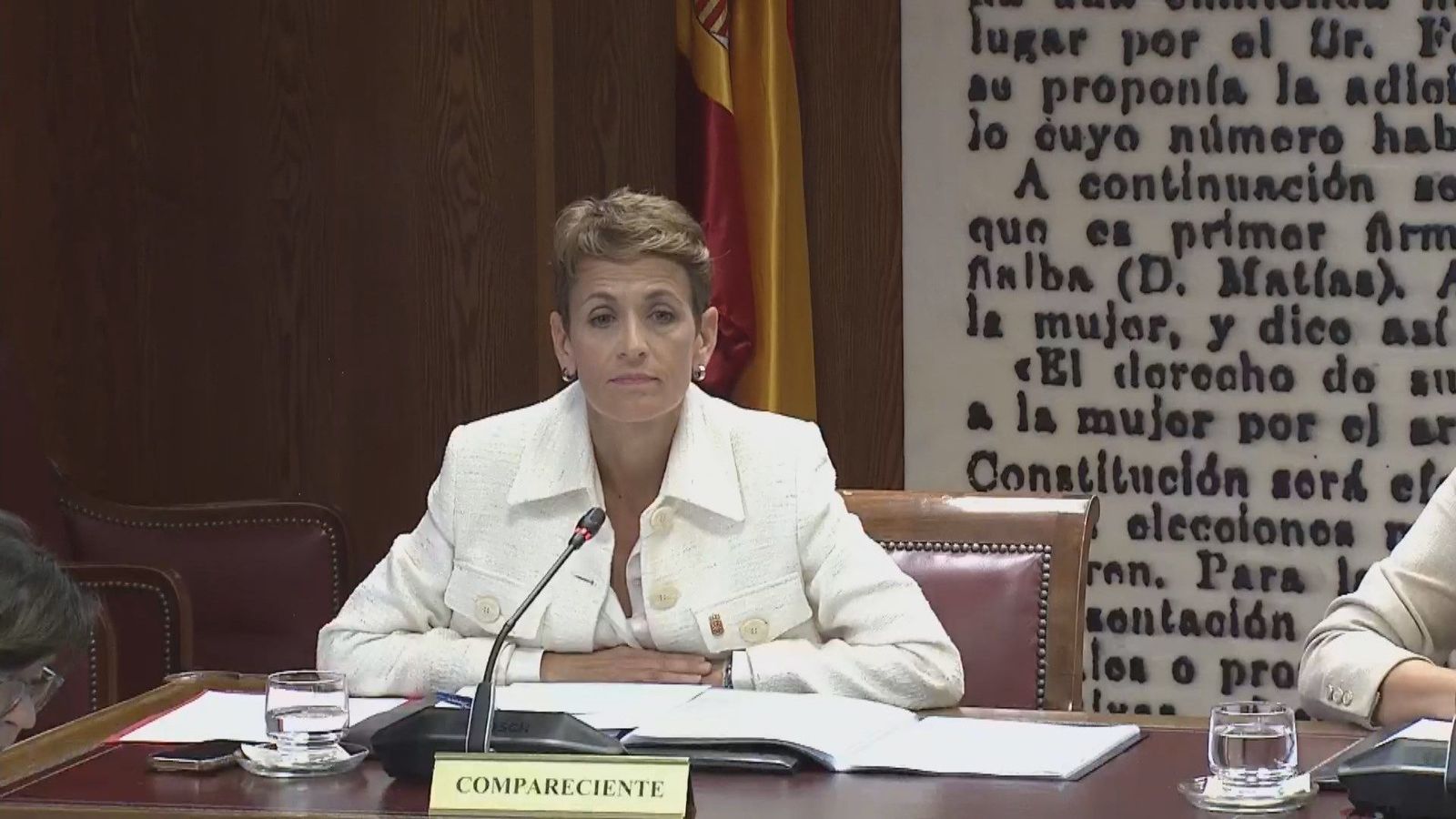 Chivite pidió a Cerdán que le acompañara a algunas reuniones en ministerios, pero niega hablar sobre Belate