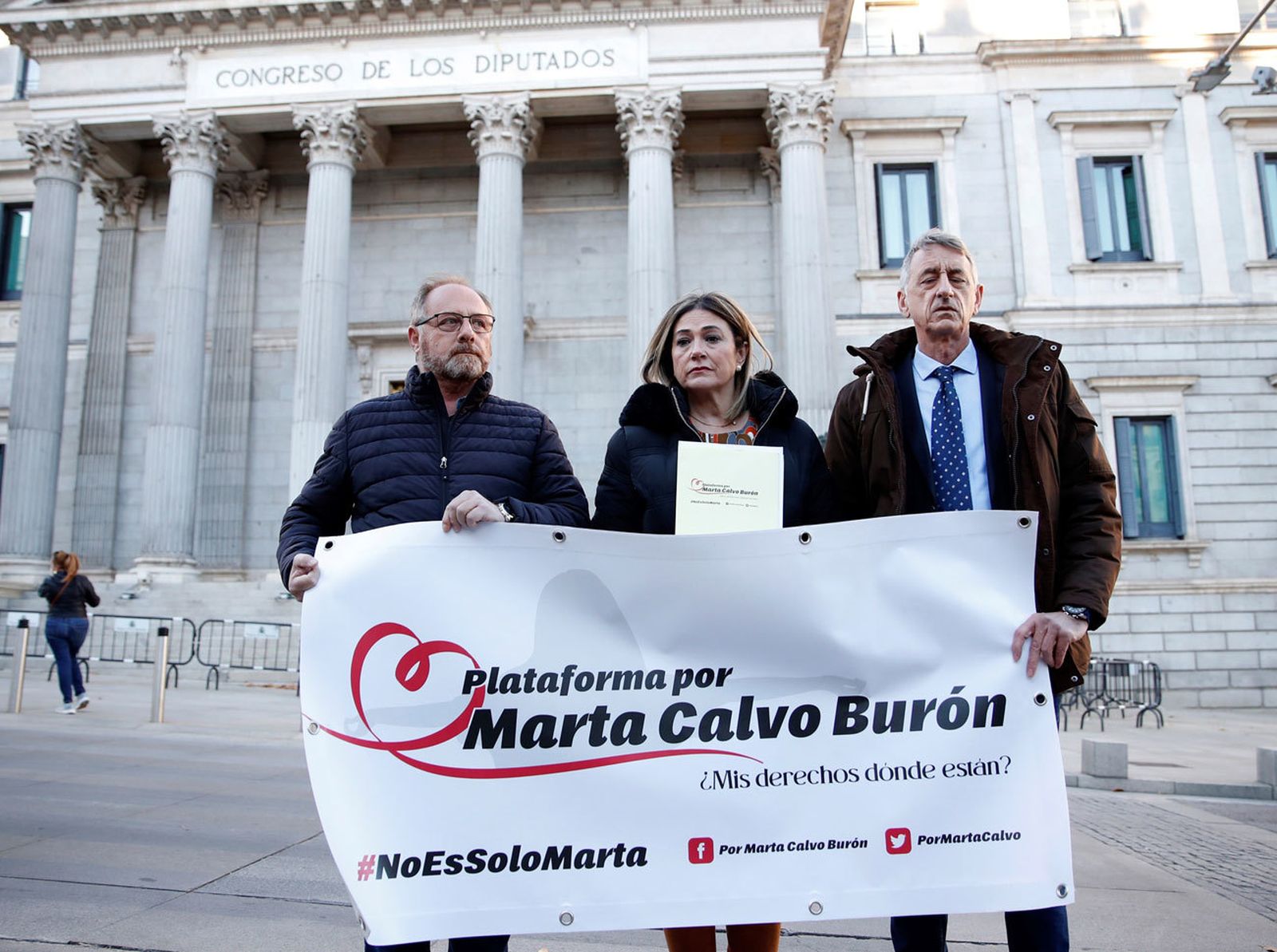 La madre de Marta Calvo pide en el Congreso que sea delito ocultar un cadáver