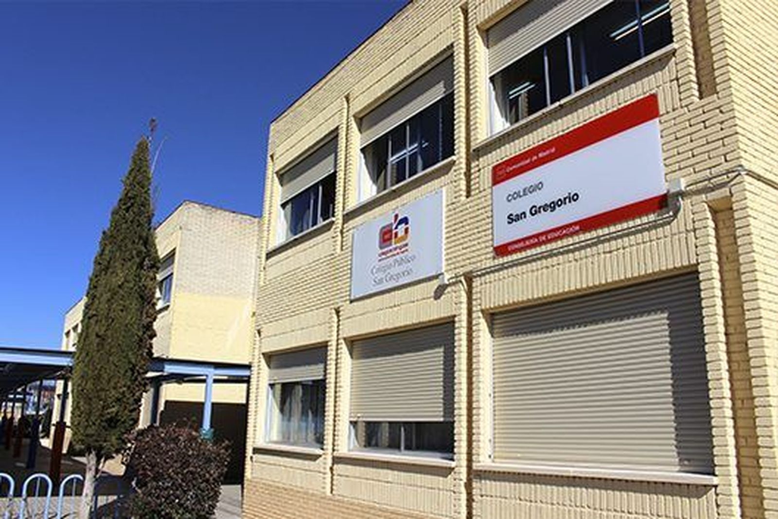 Colegio público San Gregorio, en Galapagar