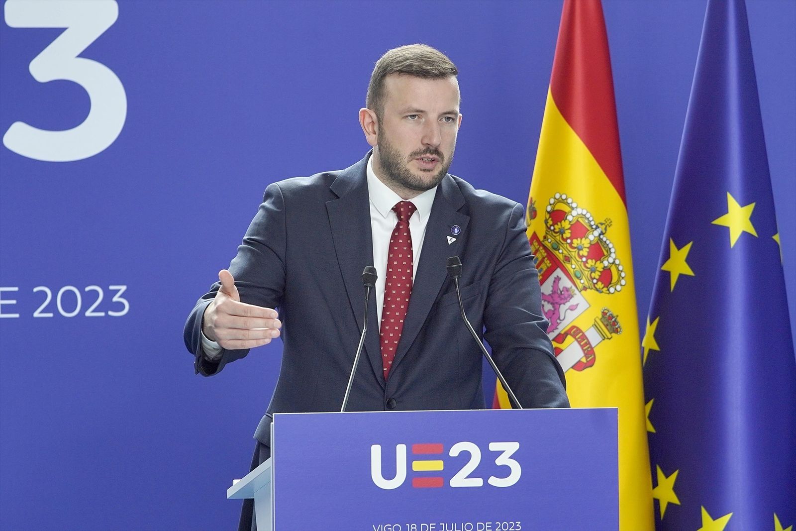 El comisario de Medio Ambiente, Océanos y Pesca, Virginijus Sinkevicius