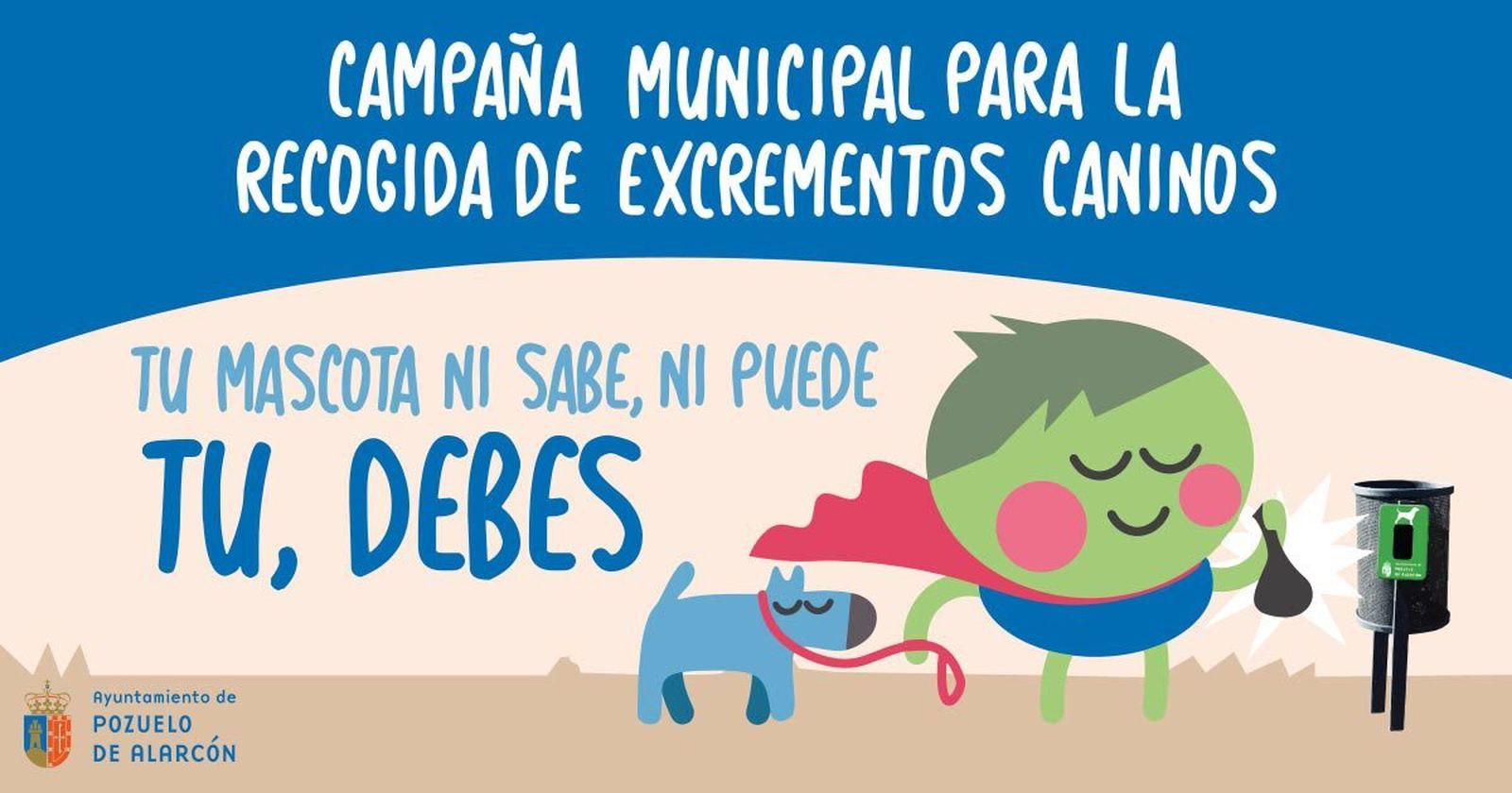 Tu mascota ni sabe ni puede. Tú, debes