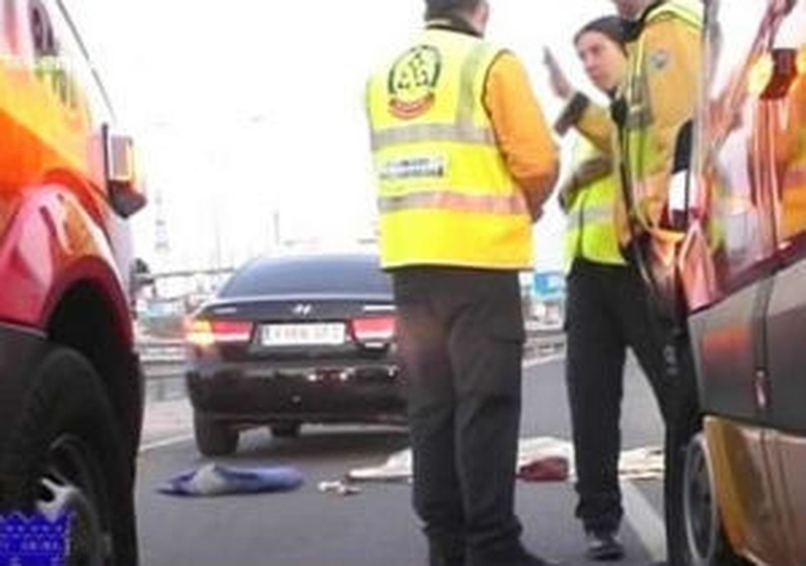 Muere una mujer atropellada en la vía de servicio  de la A-3 frente a Valdemingómez