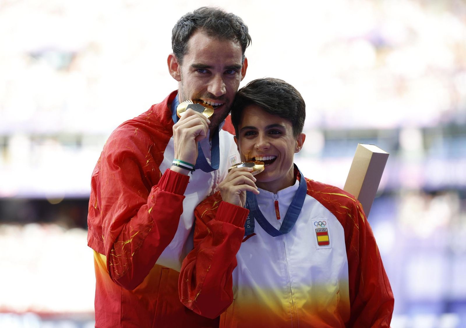 Álvaro Martín y María Pérez