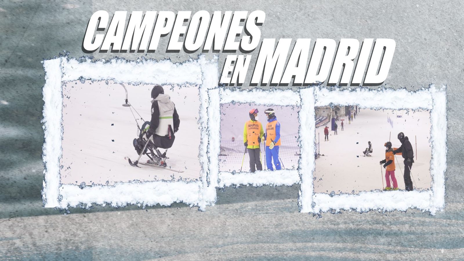 Los sueños de Javier González e Iraide Rodríguez, promesas del esquí paralímpico