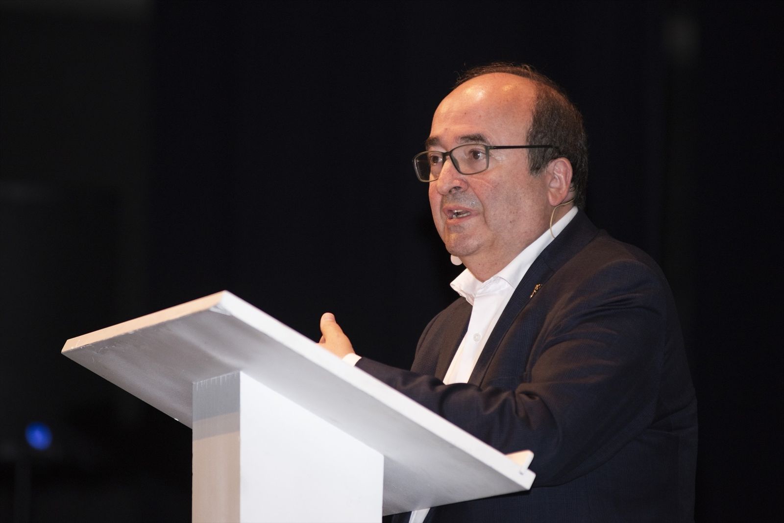 El ministro de Cultura y Deporte, Miquel Iceta