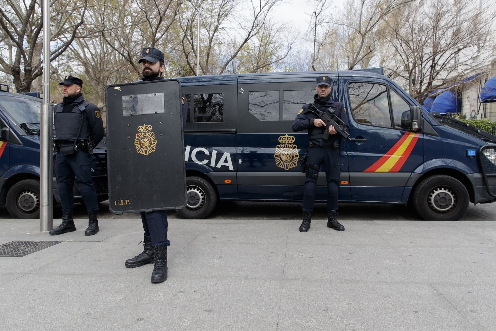 Agentes de la Policía Nacional