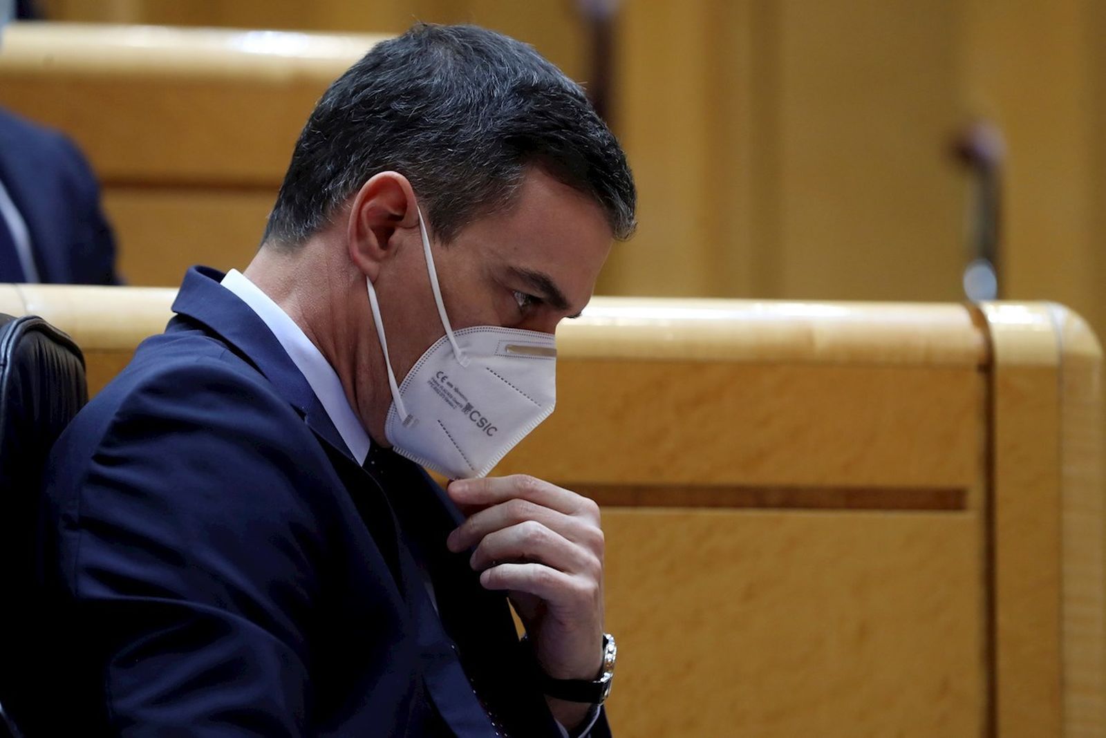 El presidente del Gobierno, Pedro Sánchez