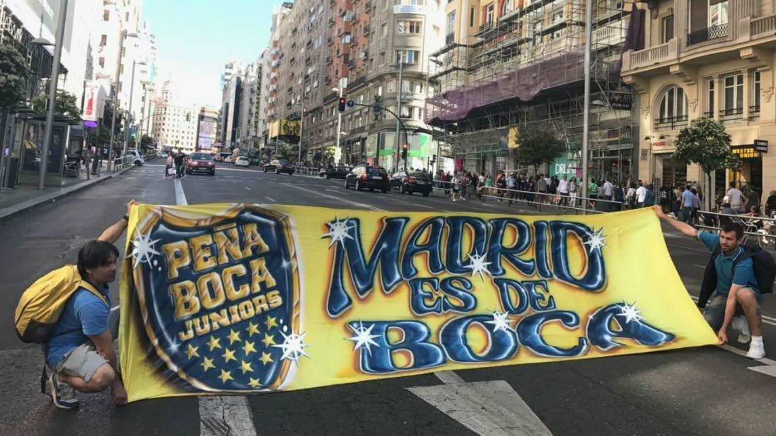 El emotivo video de la peña de Boca en Madrid