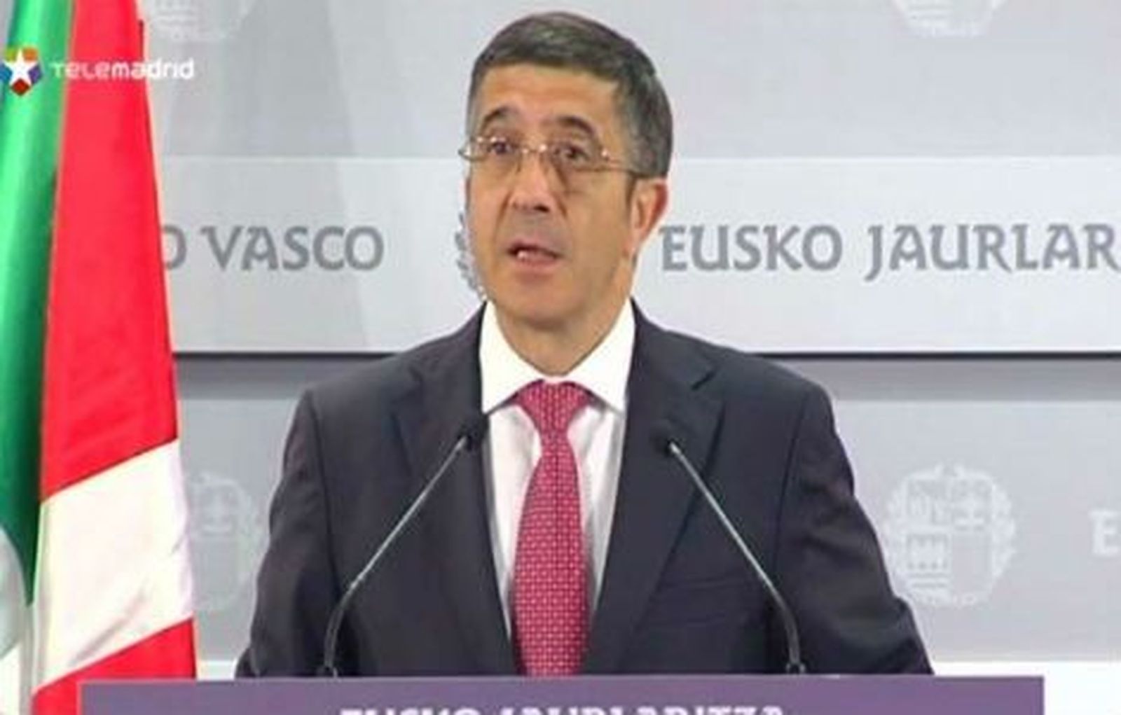 El lehendakari decide adelantae las elecciones vascas al 21 de octubre