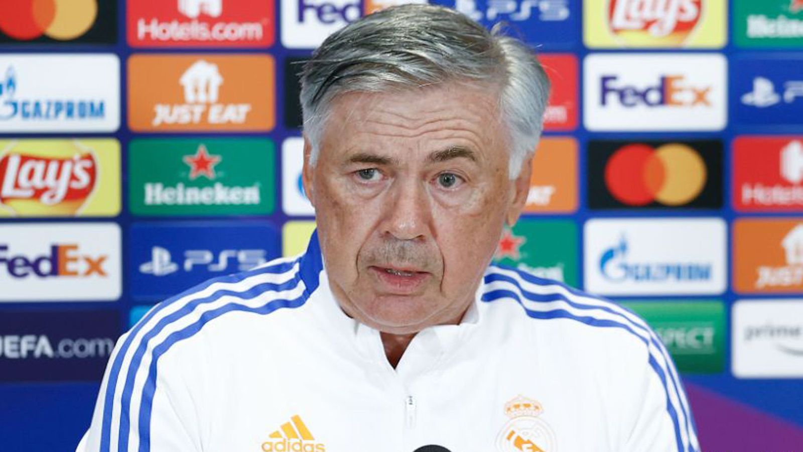 Ancelotti espera "un partido difícil y abierto" ante el Inter
