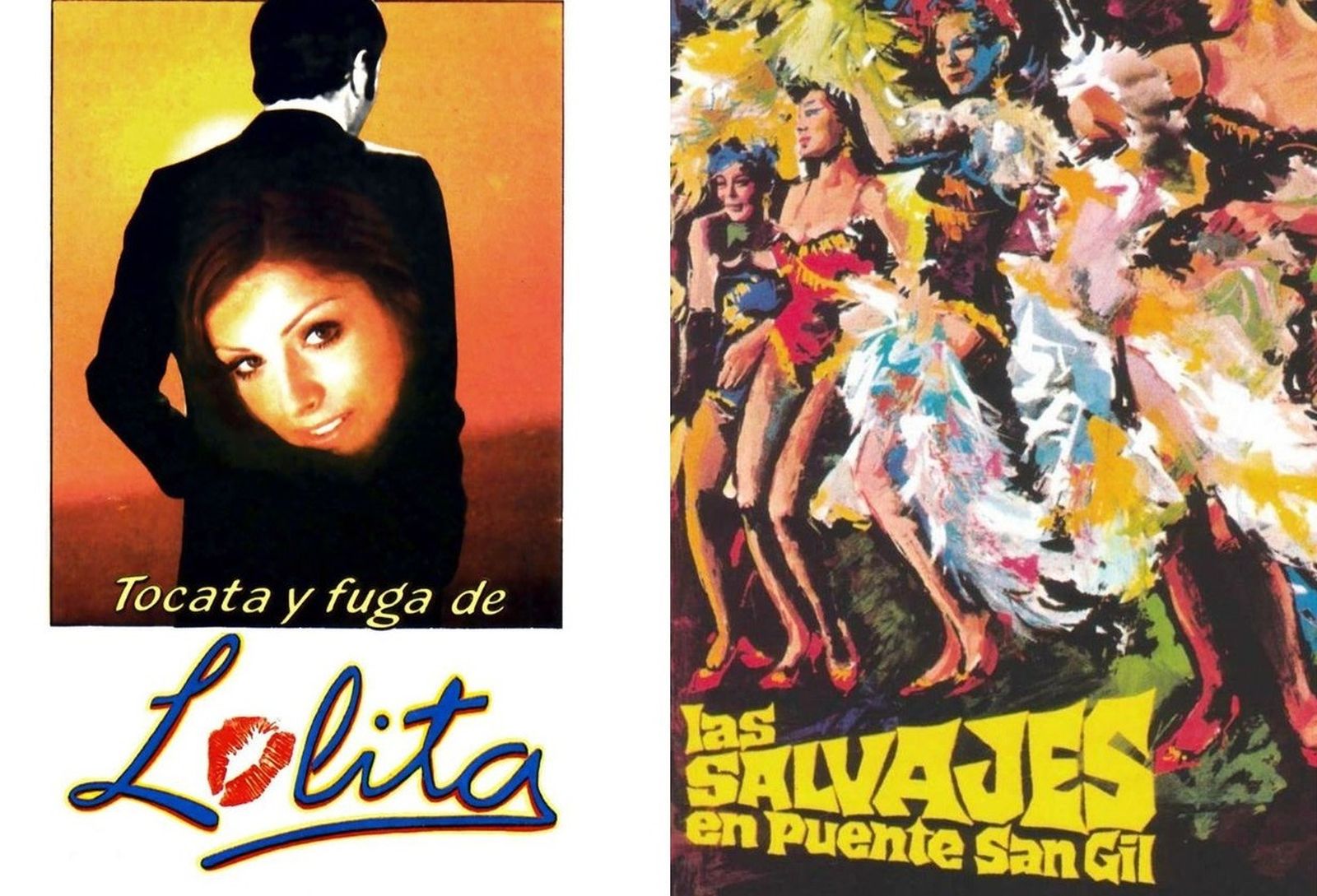 'Tocata y fuga Película' (1974) interpretada por Enriqueta Carballeira y 'Las Salvajes en Puente San Gil' (1963) interpretada por Lola Cordón