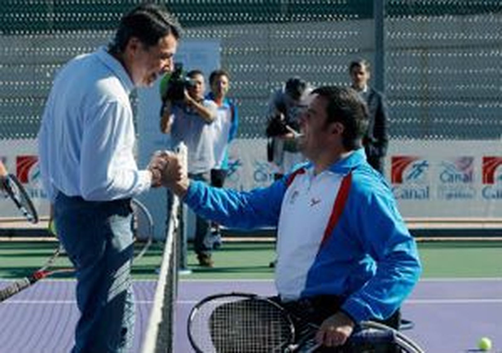 González presenta el Campeonato de España de Tenis en silla de ruedas