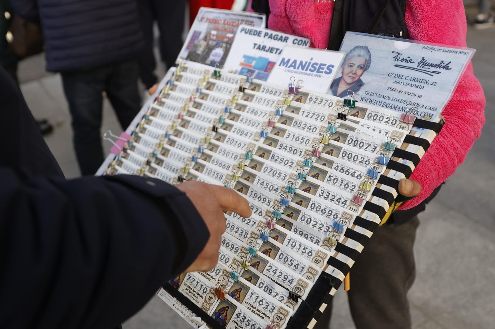 Décimos de la Lotería de Navidad
