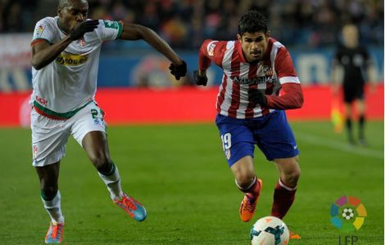 1-0. Diego Costa mantiene líder al Atlético