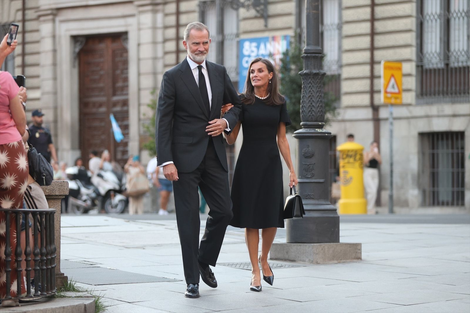 Funeral por Juan Gómez-Acebo, primo de Felipe VI, en Madrid