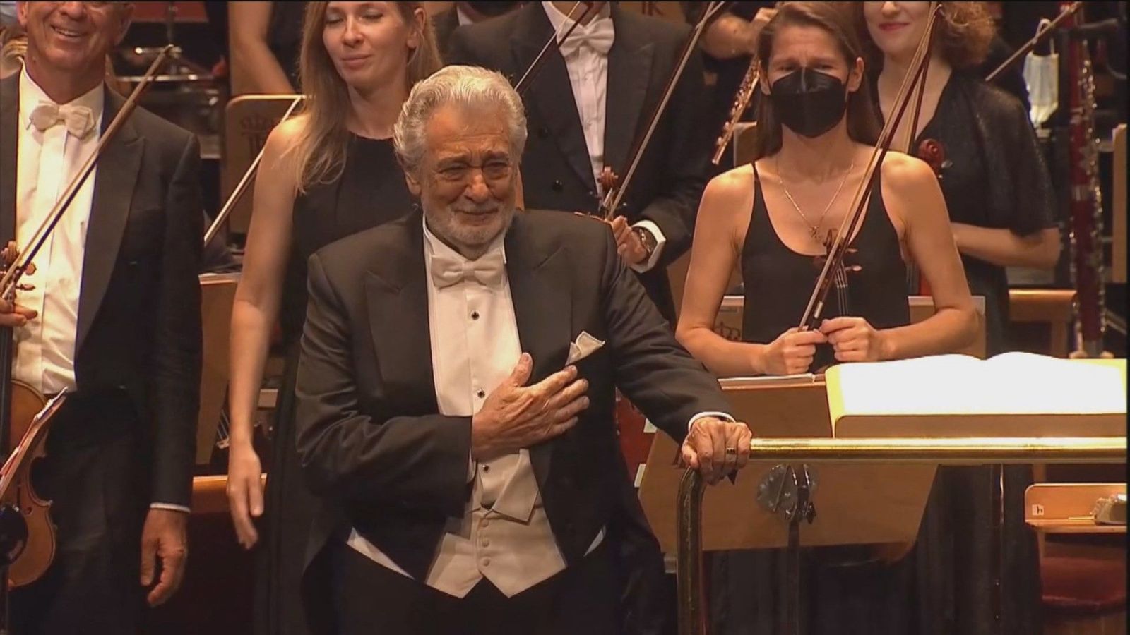 Ovación de gala para el retorno de Plácido Domingo al Teatro Real