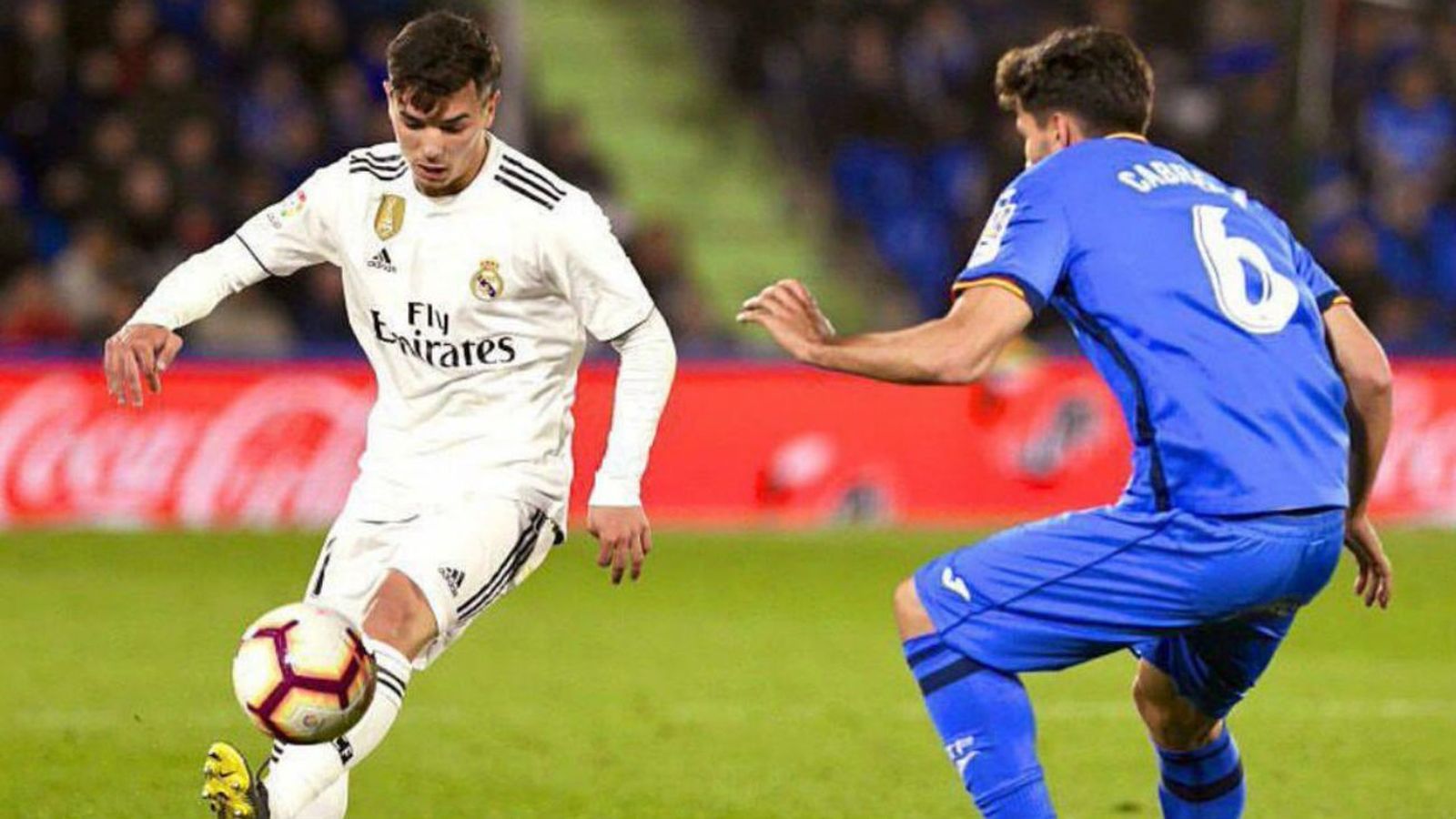 Brahim ante el Getafe