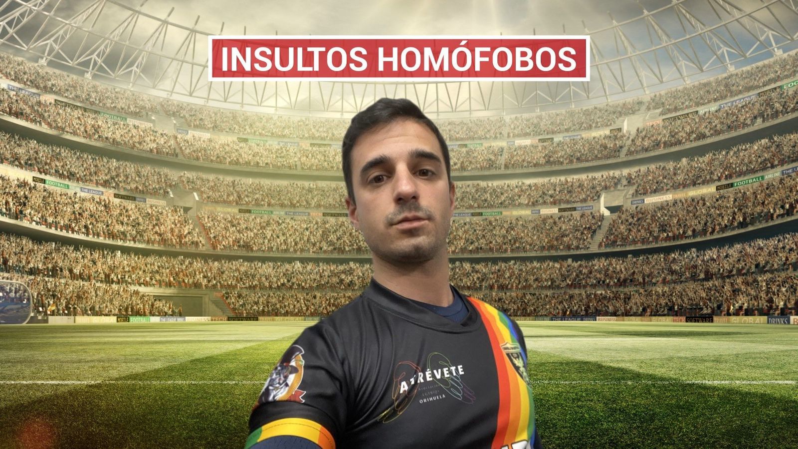 Recibe insultos homófobos por llevar símbolos del colectivo LGTBI