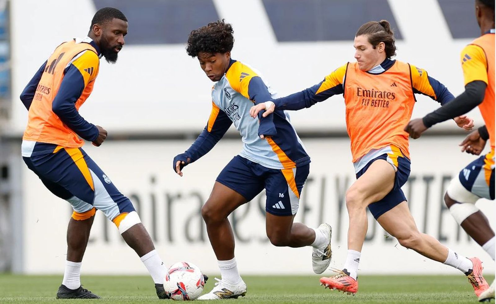 Entrenamiento del Real Madrid