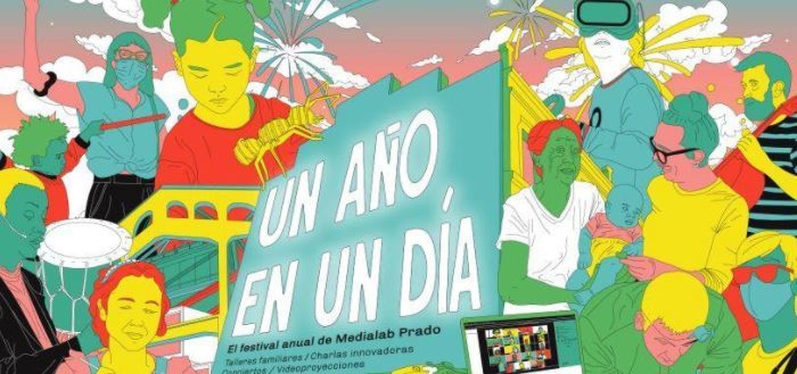 Moda sostenible, feminismo y yincana poética,  en el festival 'Un año en un día' de Medialab Prado