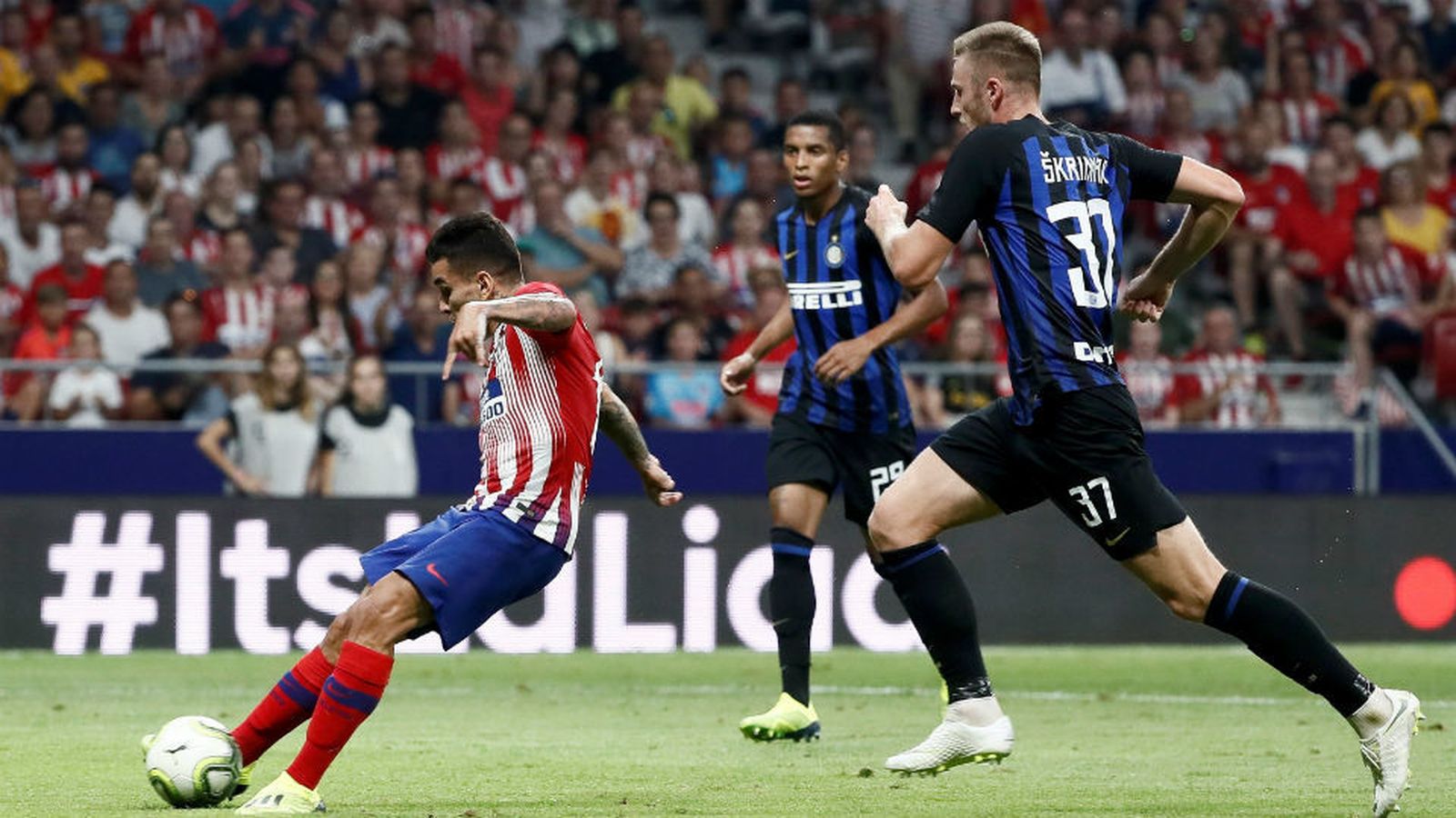 0-1. Lautaro preocupa al Atlético