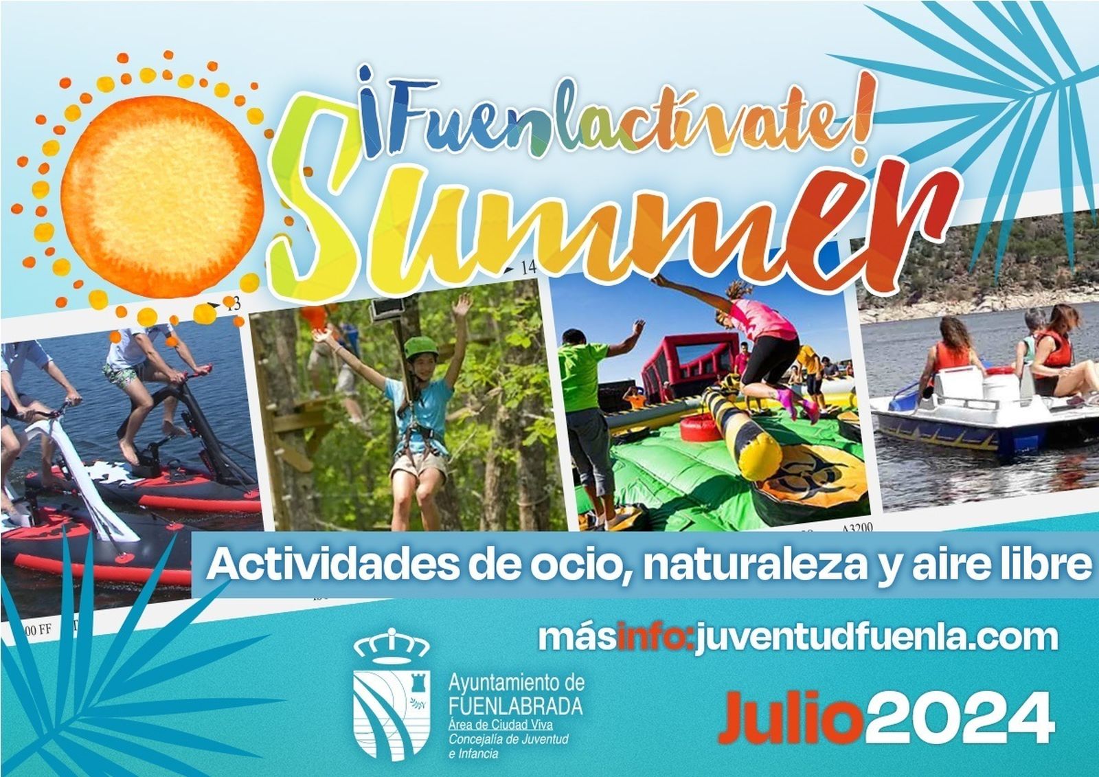 Programa de Ocio de Verano para los jóvenes de Fuenlabrada