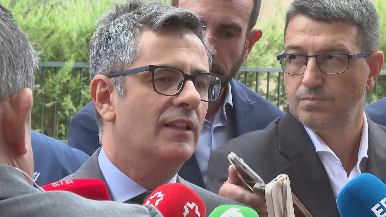 Así de tensa fue la declaración de Félix Bolaños ante el juez Peinado