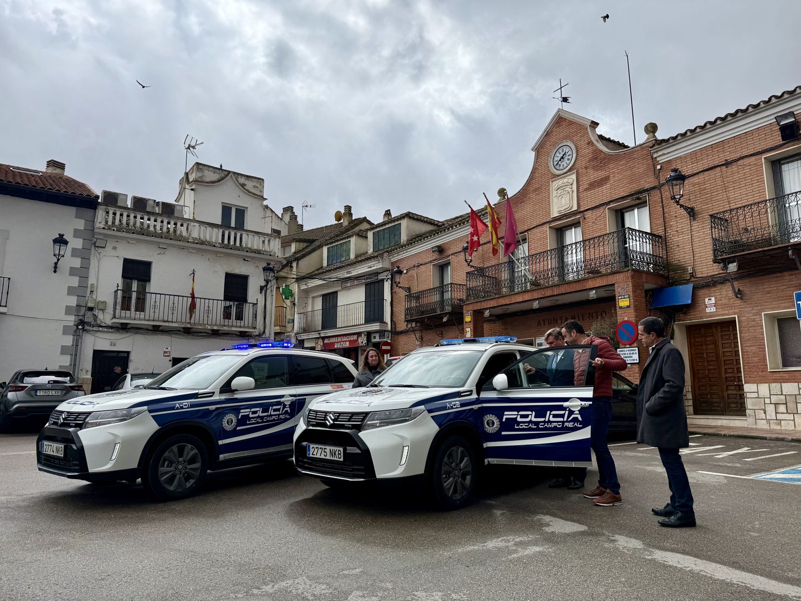 Nuevos vehículos para la Policía Local de Campo  Real