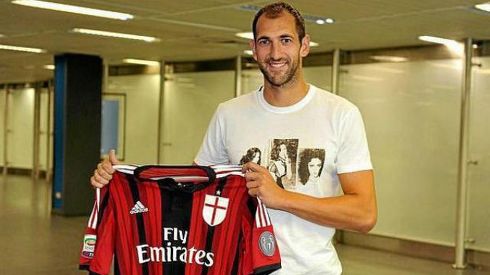 Diego López, jugador del AC Milan