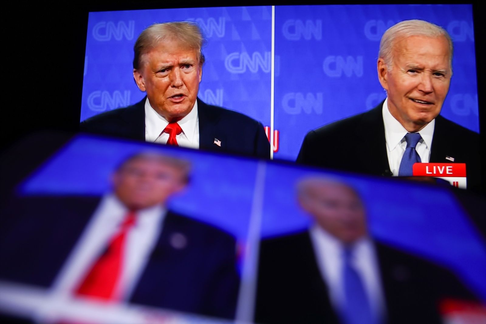 Debate entre Trump y Biden