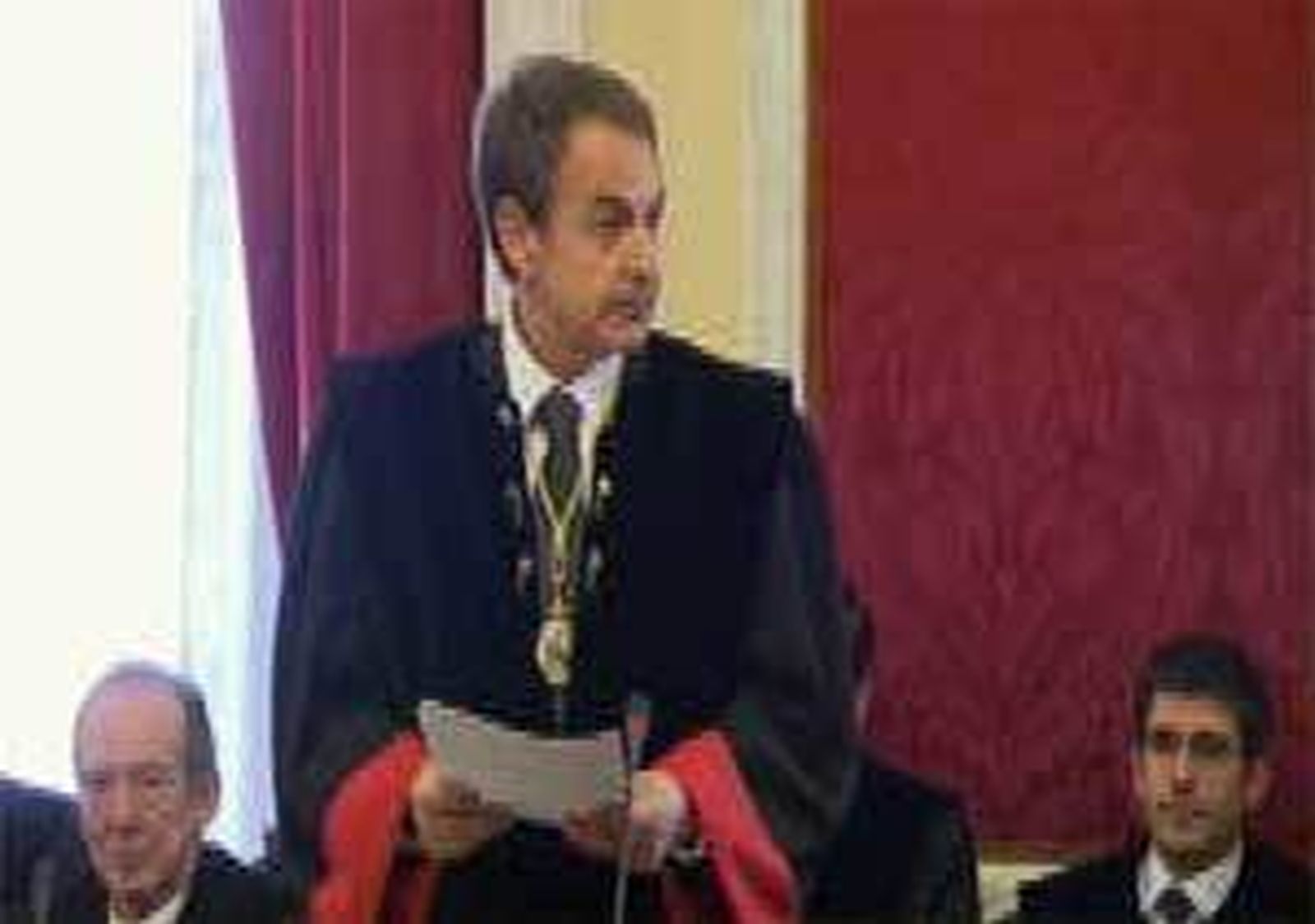 Zapatero toma posesión como miembro del Consejo de  Estado
