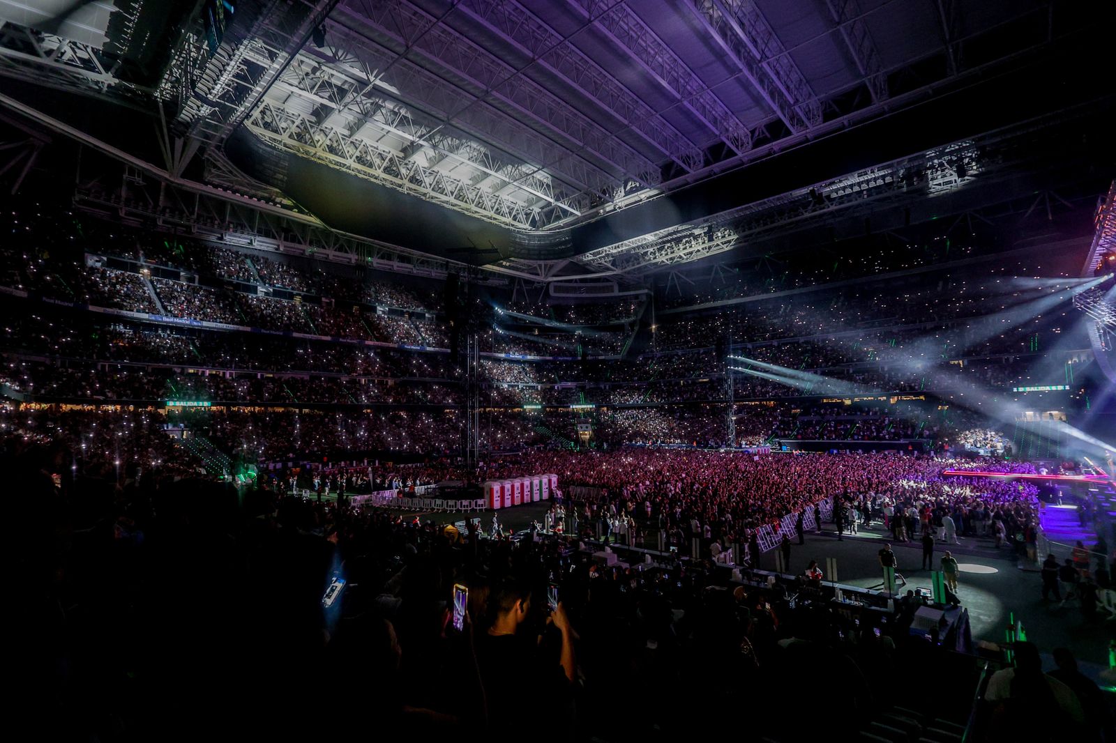 El concierto de Aventura en el Bernabéu