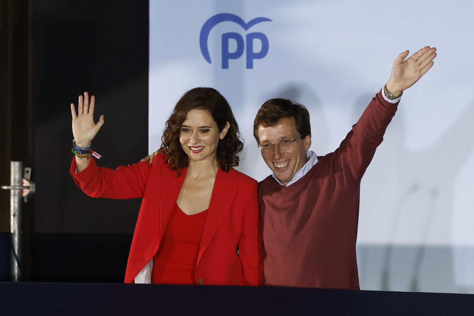 Ayuso y Almeida celebran los resultados del 28-M
