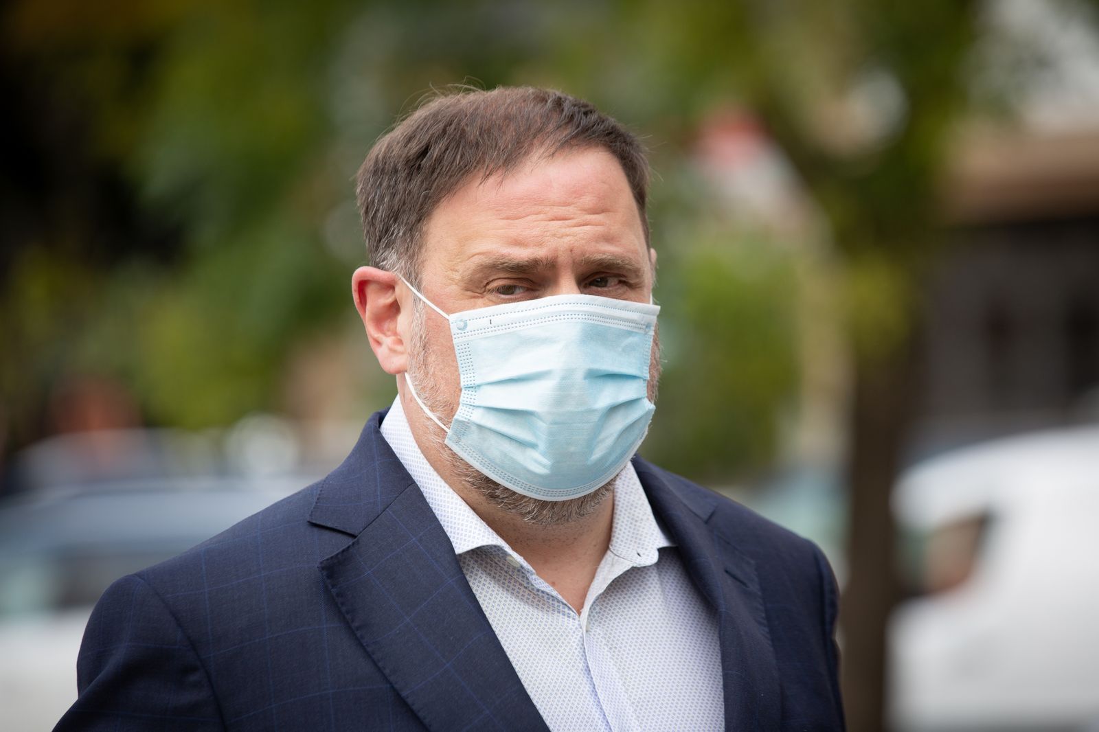 El presidente de ERC, Oriol Junqueras