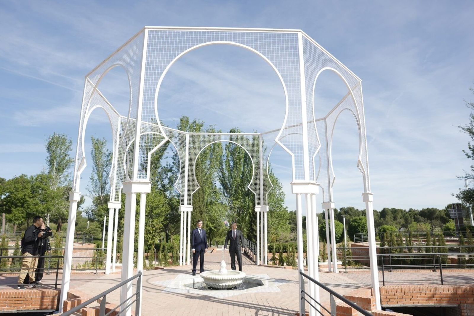 Madrid recupera el jardín árabe del parque Juan Carlos I