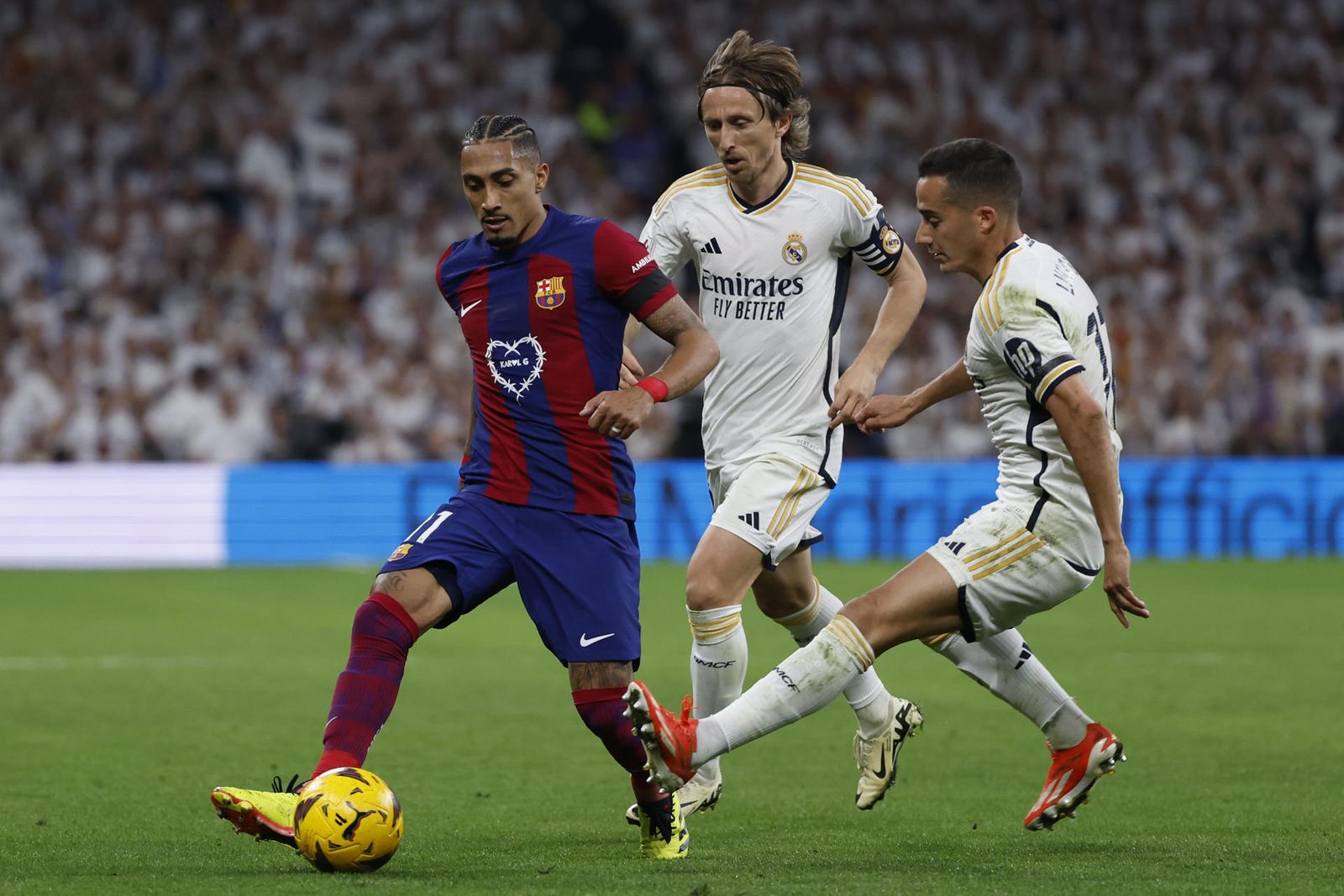 Modric y Lucas Vázquez