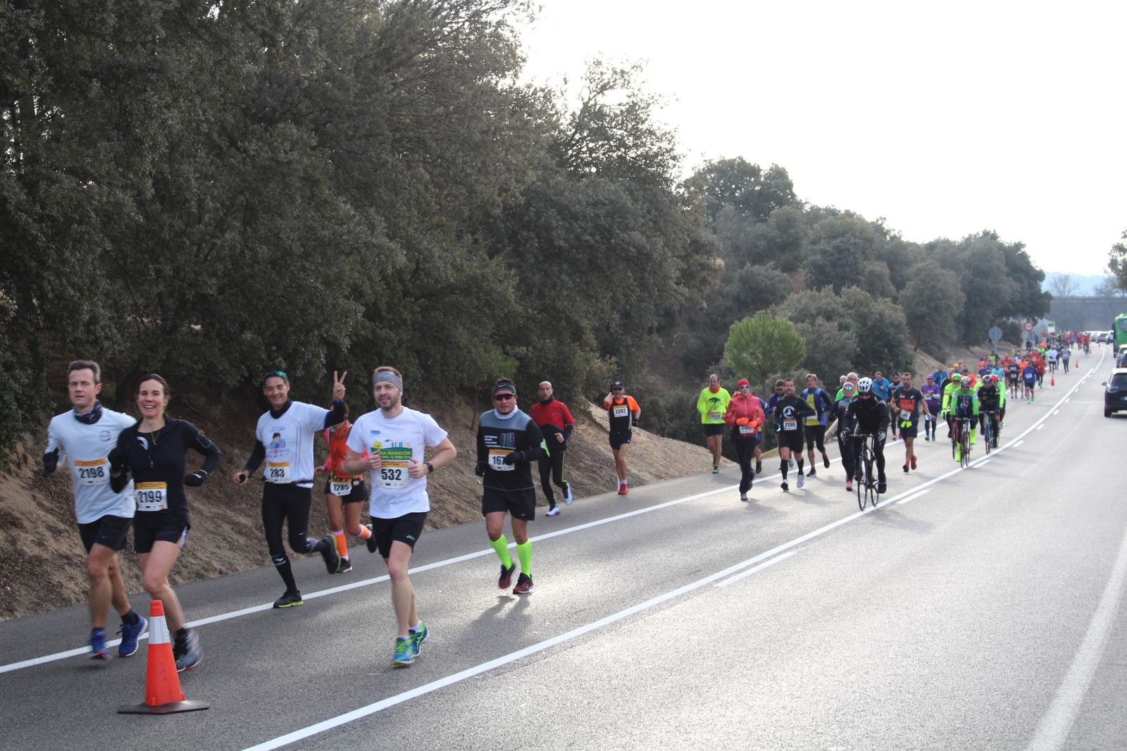 Participantes del Medio Maratón Fuencarral–El Pardo