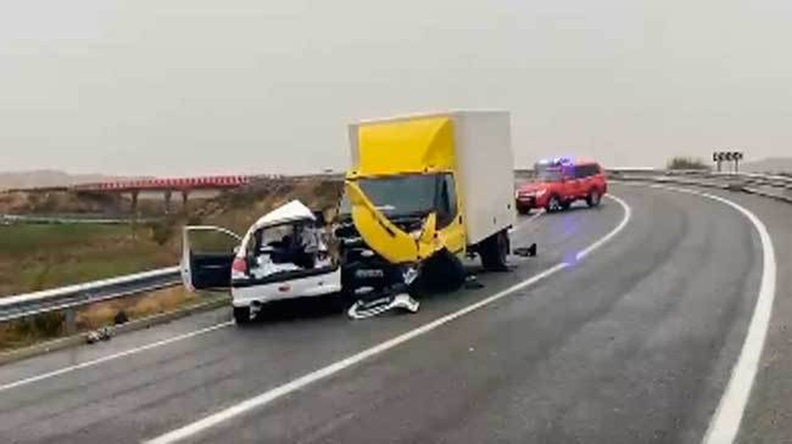 Accidente  en la M-224