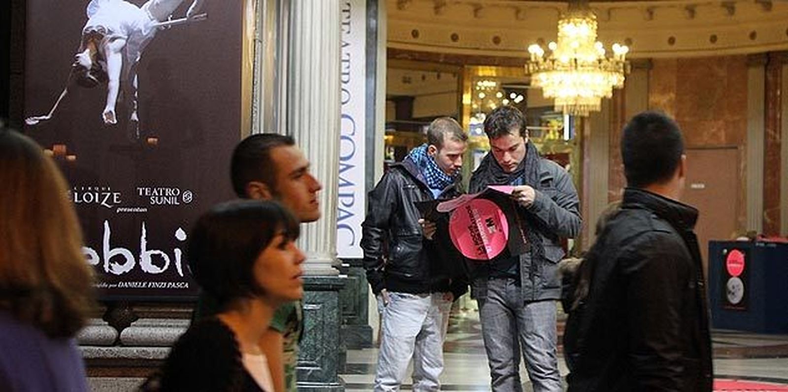 Momento de la edición de 2010 de La Noche de los Teatros