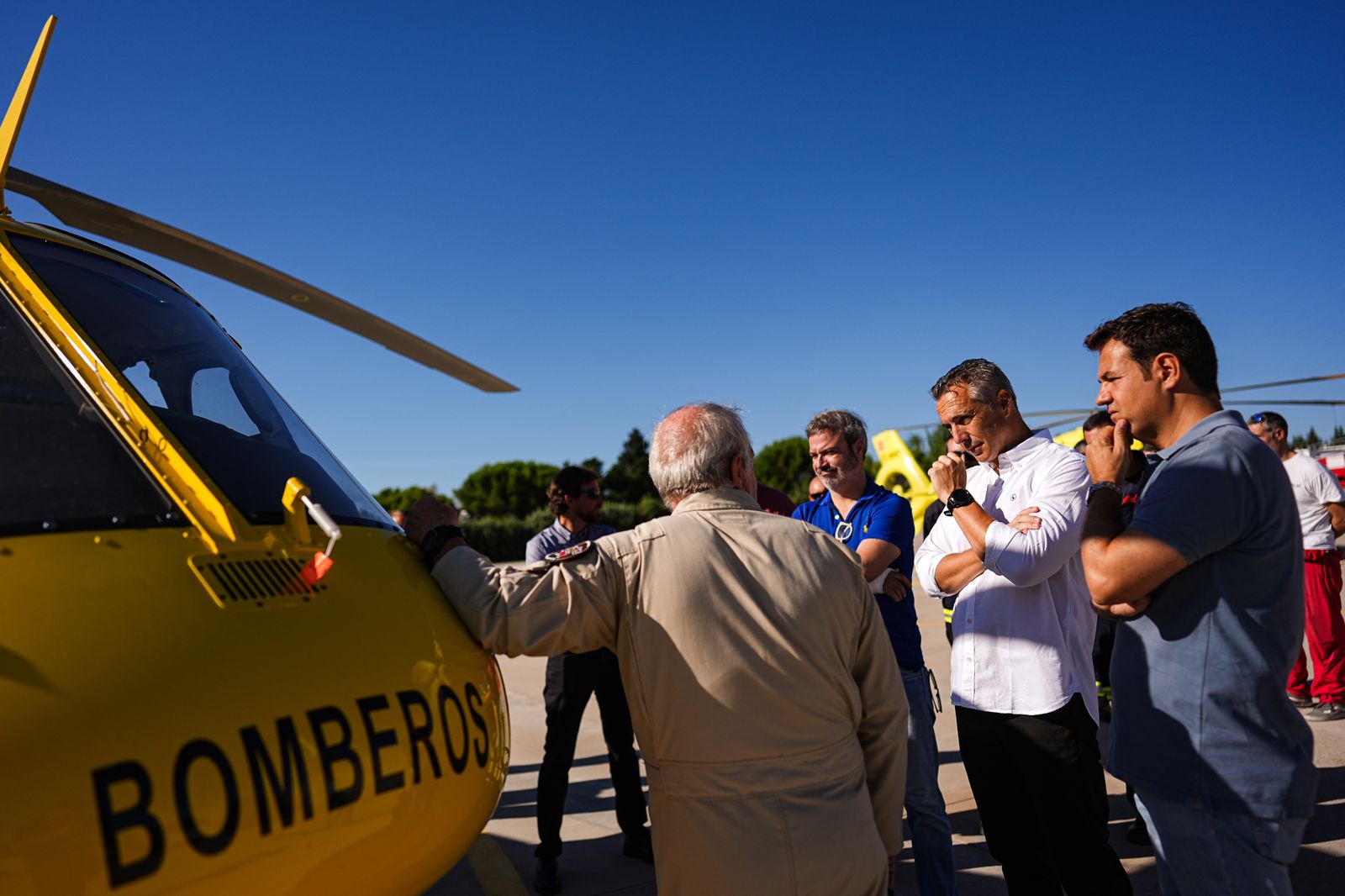 Bomberos en Las Rozas
