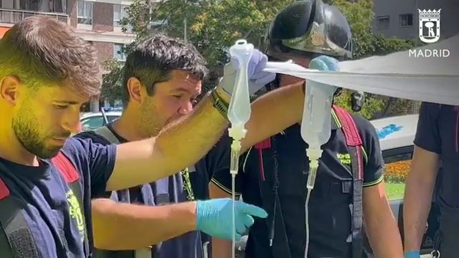 Accidente de coche mujer fallecida en Chamartín