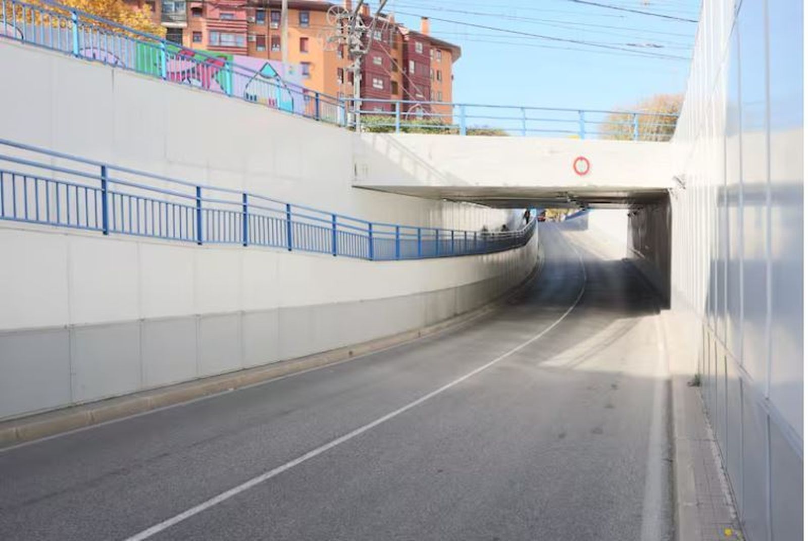 Pasos inferiores de las vías de Cercanías